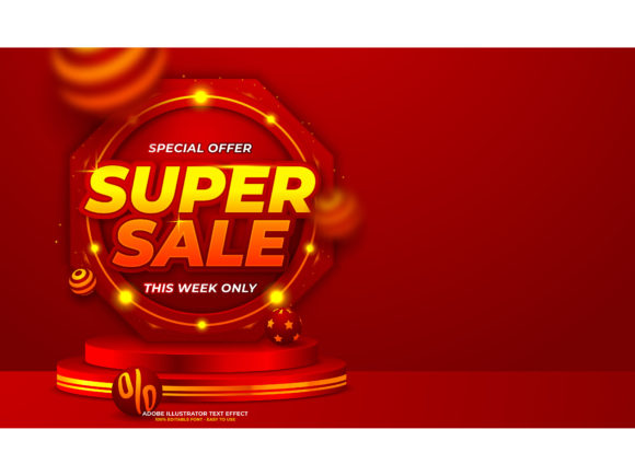 Download Super Sale Editable Text Effect - Effect Collection