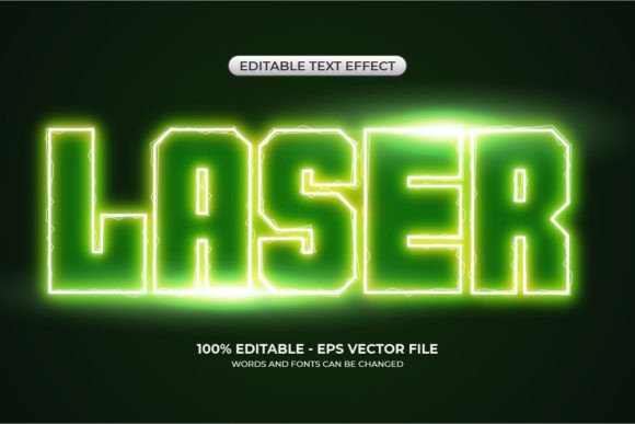 Download Editable Laser Light Text Effect - Effect Collection