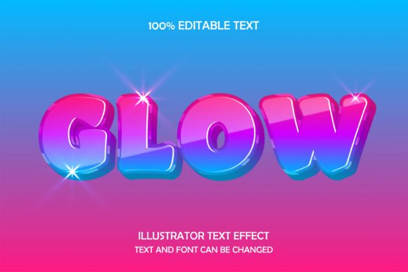 Download Glow - Text Effect - Effect Collection