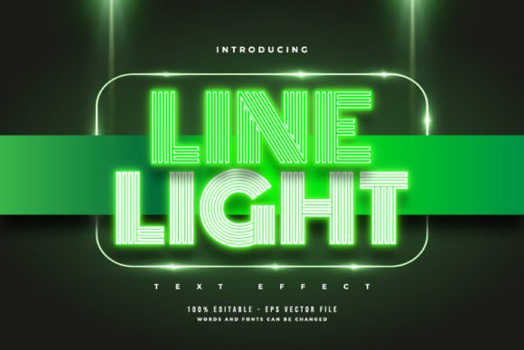Download Glowing Green Neon Text Effect - Effect Collection
