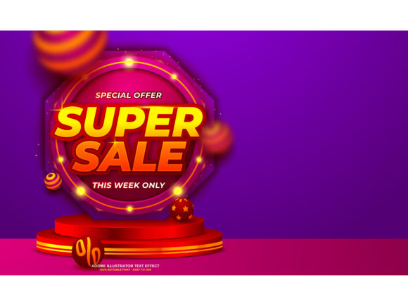 Download Super Sale Editable Text Effect - Effect Collection