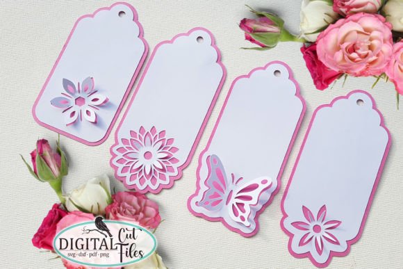 Download Pop Up 3D Gift Tag Svg Bundle - Gift Collection