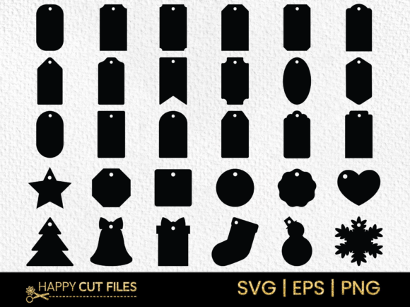 Download Christmas Gift Tag Svg Bundle Vector - Gift Collection