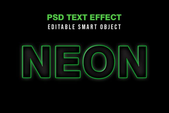 Download Neon PSD Text Effect - Effect Collection