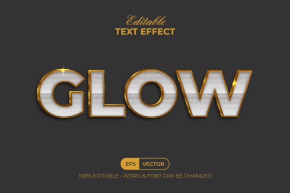 Download Glow Text Effect Gold Style - Effect Collection