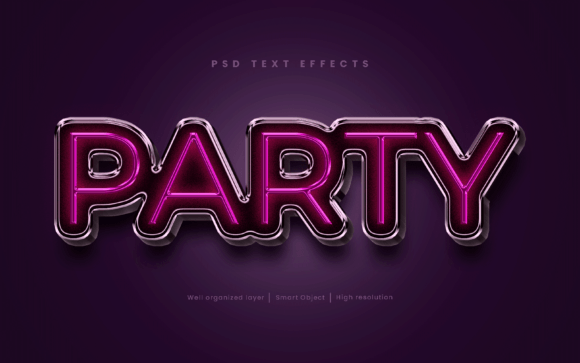 Download Party Light Editable Text Effect Style - Effect Collection