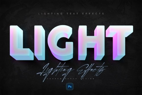 Download Double Light Text Effects - Effect Collection